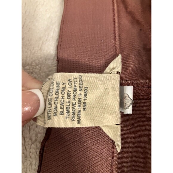 Duluth Trading - Size 12 Women Rootstock Gardening Capri Pink Camo Pedal Pushers - Picture 5 of 6